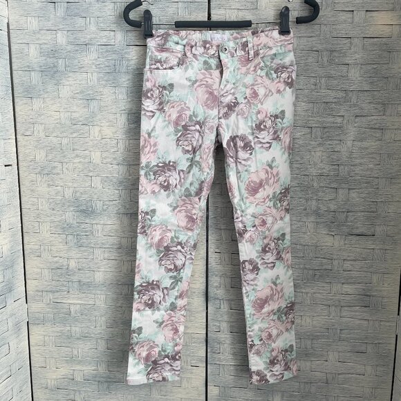 The Children's Place Other - The Children's Place Girls Floral Print Skinny Jeans Size 10